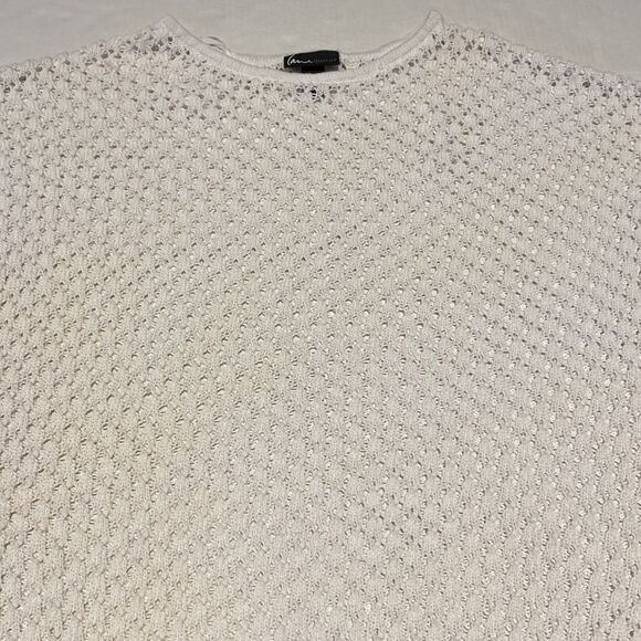 White open weave pullover sweater size 26/28 by Lane Bryant - Picture 2 of 7